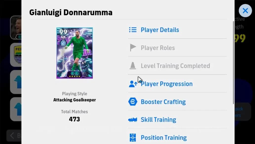 eFootball Accounts Android||Gianluigi Donnarumma, Franco Baresi, Cafu image 11