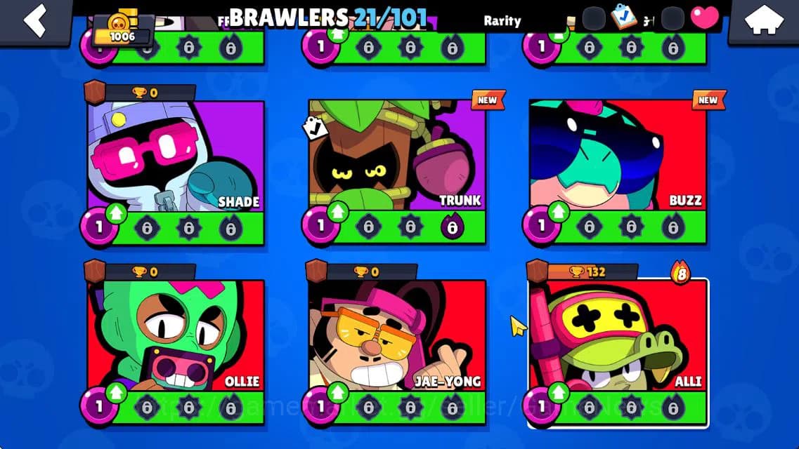 Brawl Stars Accounts 1006 Trophy|6K Bling|21 Brawlers 3 MAX Lvl 4 Myth: image 6
