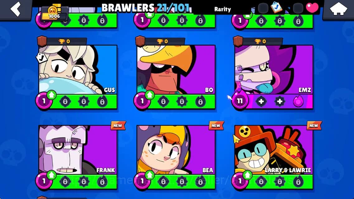Brawl Stars Accounts 1006 Trophy|6K Bling|21 Brawlers 3 MAX Lvl 4 Myth: image 7
