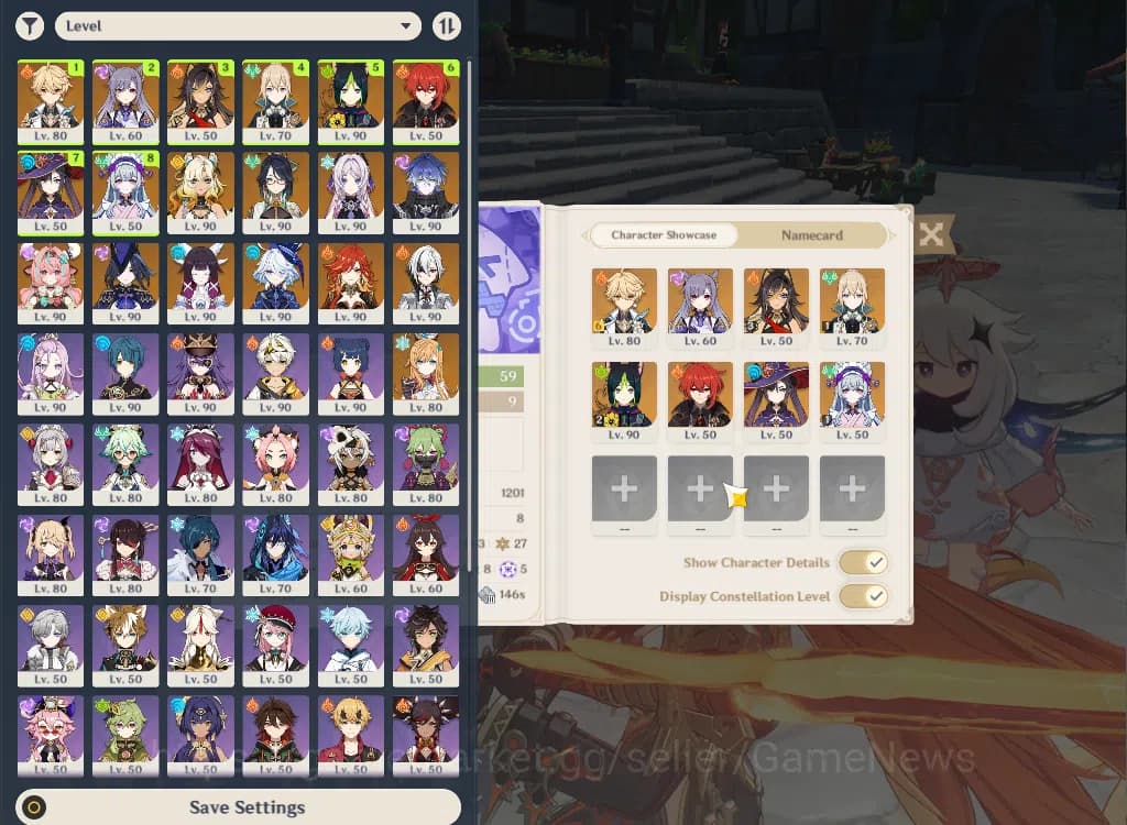 Genshin Impact Accounts ASIA|AR59|PreamTeam MavuikaC1+sign,Arlecchino,Vare image 2