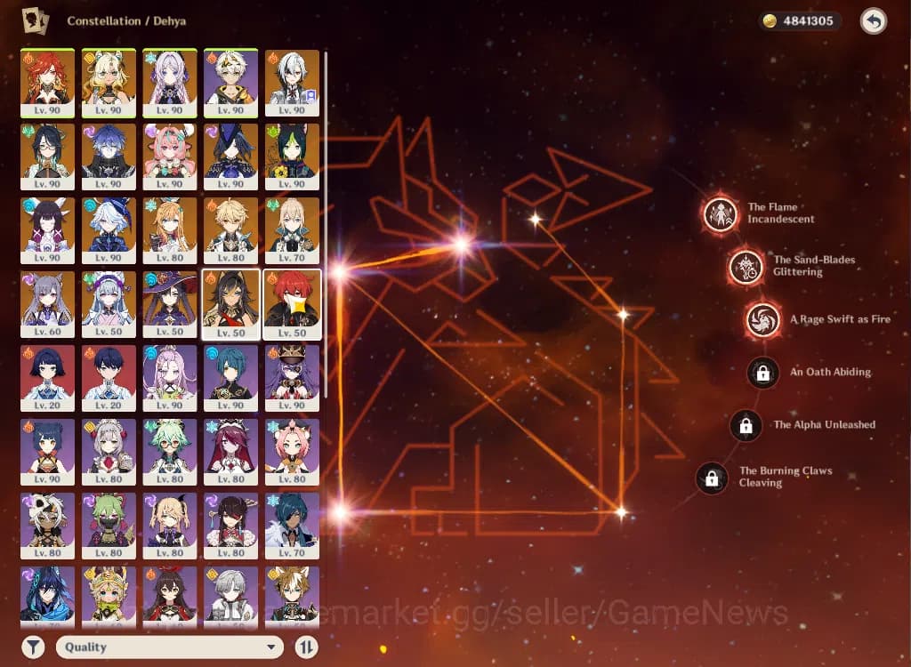 Genshin Impact Accounts ASIA|AR59|PreamTeam MavuikaC1+sign,Arlecchino,Vare image 7