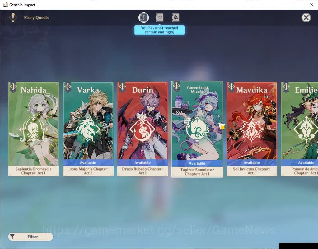 Genshin Impact Accounts ASIA|AR 56|6 Limited+4(*5Weapon)|Xilonen+Sign,Flin image 12