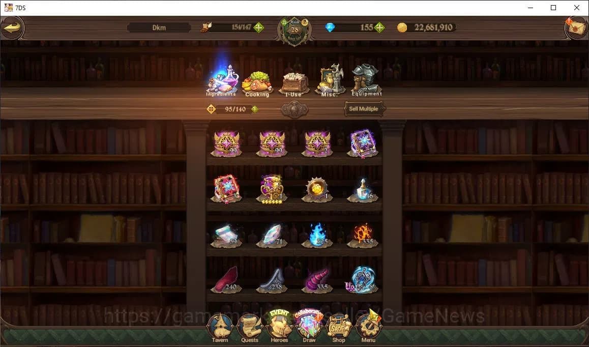 The Seven Deadly Sins: Grand Cross Accounts Global|1,5M CC|155 Dm+102 Ls|1 LR+1 UR+Collab Re Z image 13