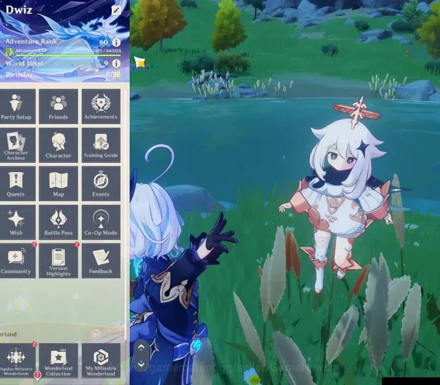 Genshin Impact Accounts ASIA|AR 60|19 Limited+10(*5Weapon)|(WandererC1,Fur image 2