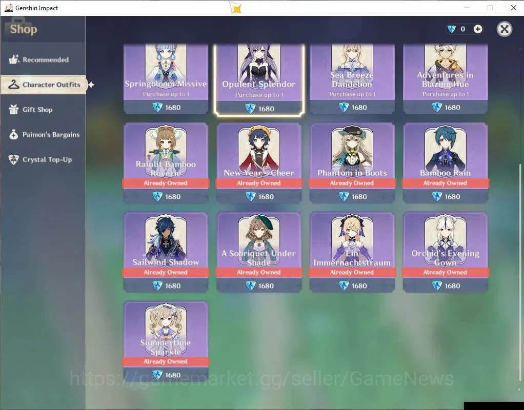 Genshin Impact Accounts ASIA|AR 60|19 Limited+10(*5Weapon)|(WandererC1,Fur image 7