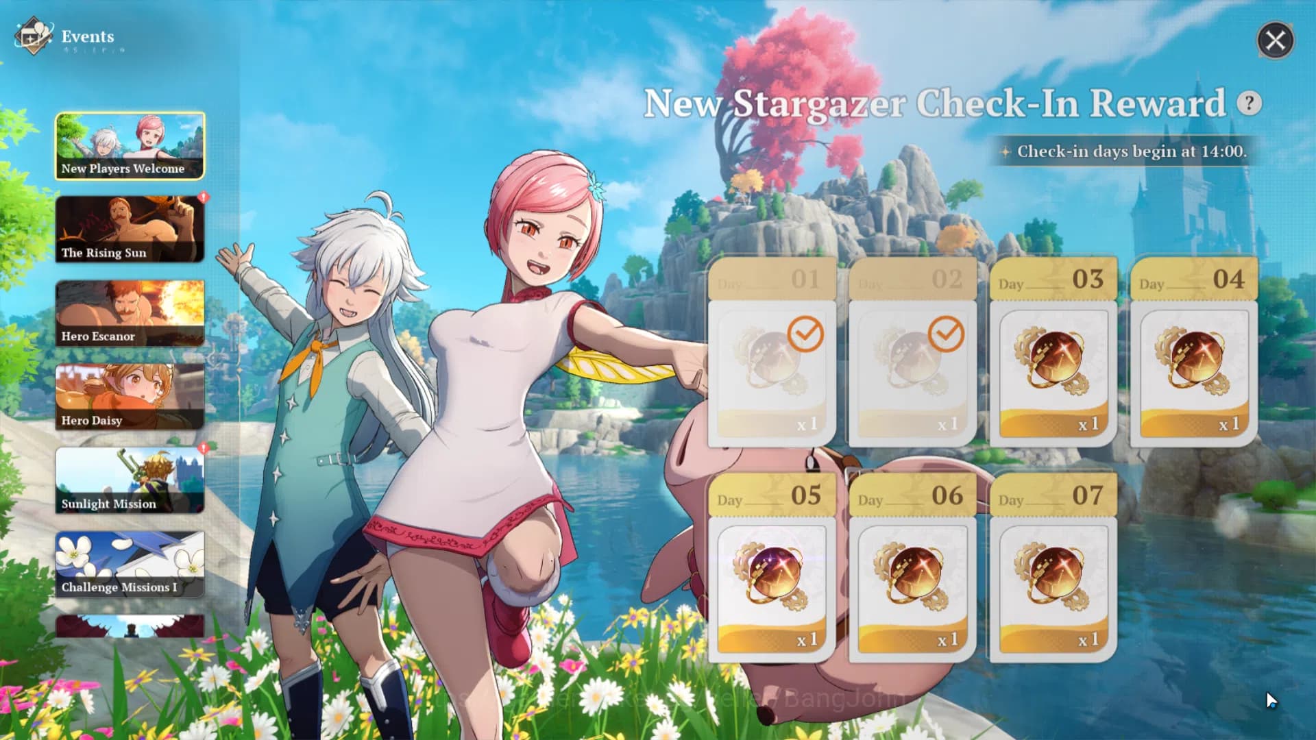 The Seven Deadly Sins: Origin Accounts EUROPE|Fresh Starter Lvl 2|3 SSR| Escanor, Diane, image 8