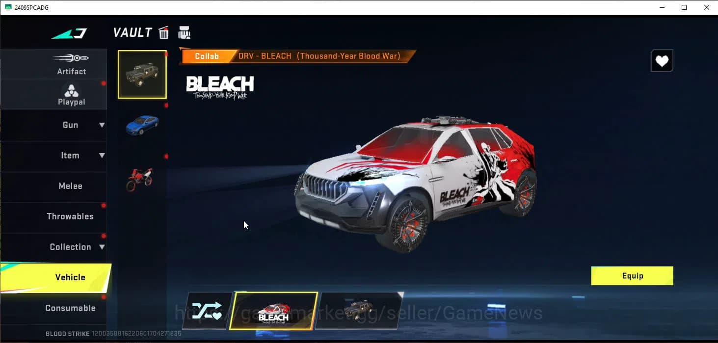 Blood Strike Accounts ASIA|Collab 7DS(AK47,M700),Bleach(Byakuya)+ULTRA(I image 10