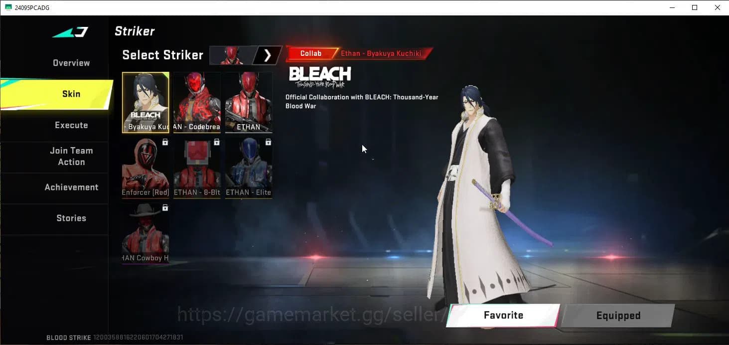 Blood Strike Accounts ASIA|Collab 7DS(AK47,M700),Bleach(Byakuya)+ULTRA(I image 2