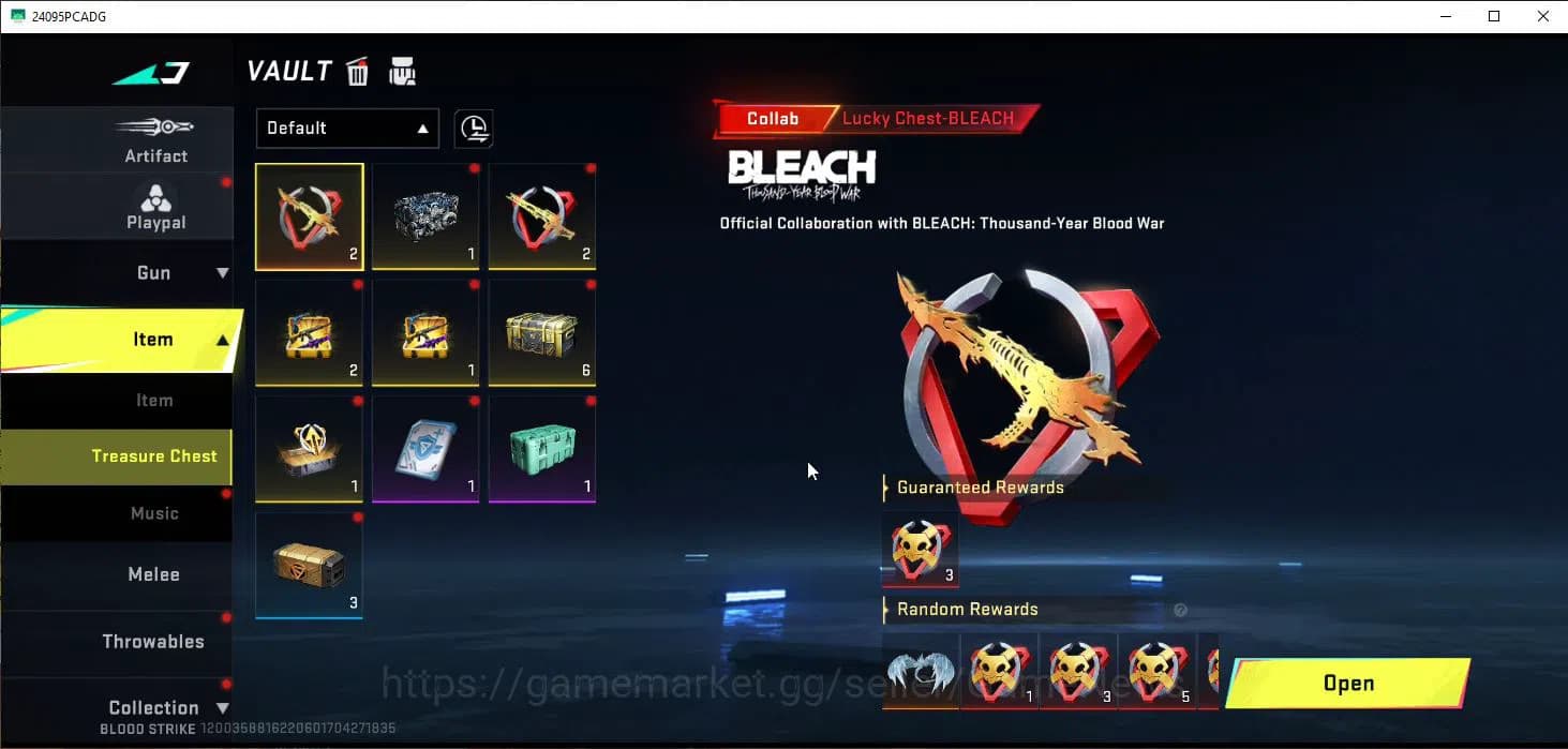 Blood Strike Accounts ASIA|Collab 7DS(AK47,M700),Bleach(Byakuya)+ULTRA(I image 8