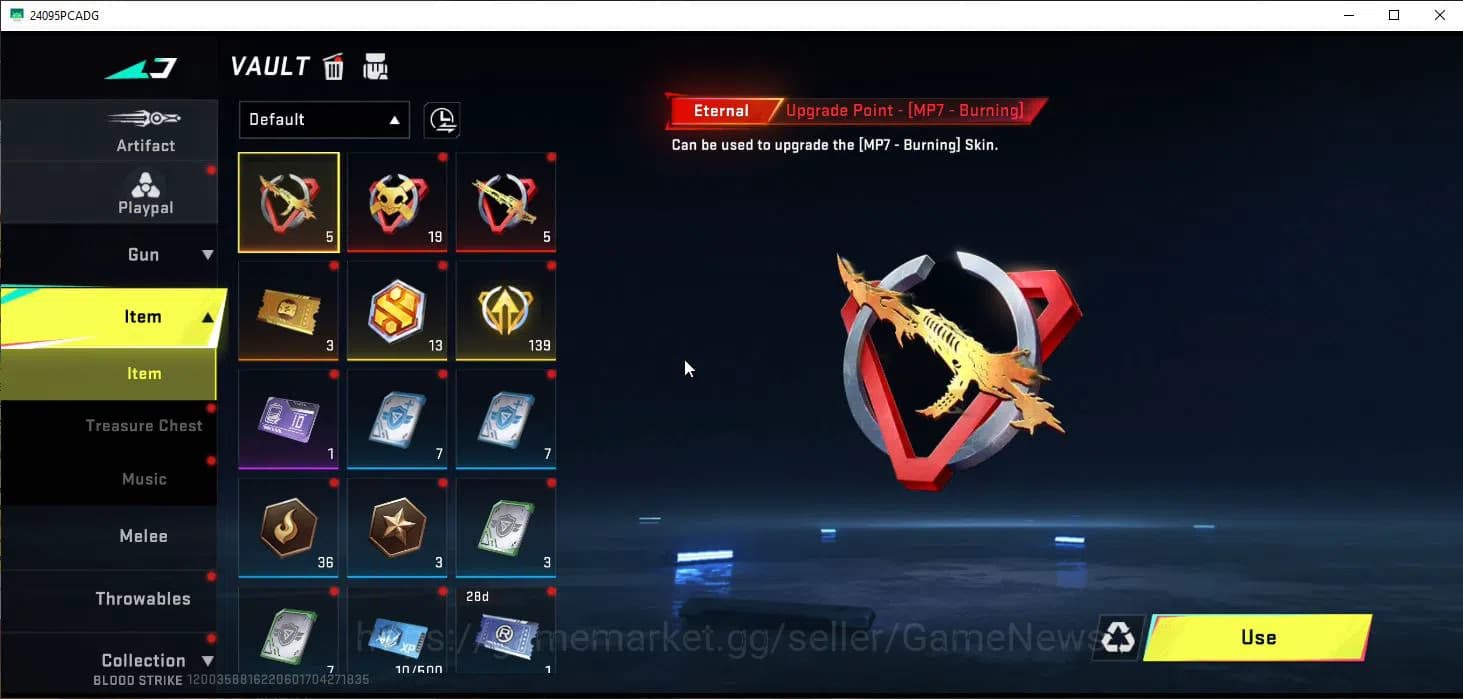 Blood Strike Accounts ASIA|Collab 7DS(AK47,M700),Bleach(Byakuya)+ULTRA(I image 9