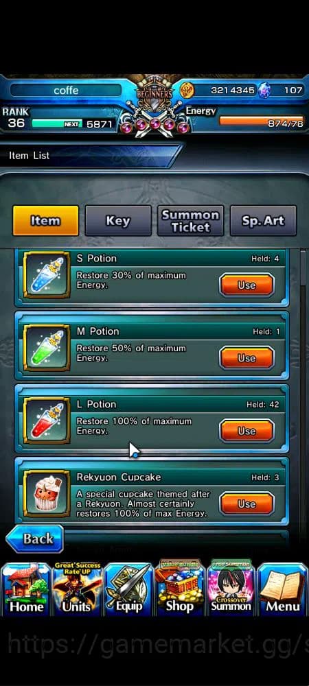 Grand Summoners Accounts Global|Rank 36|107 cc|4 Ascend+2 TW|[Veldora,Diabl image 13