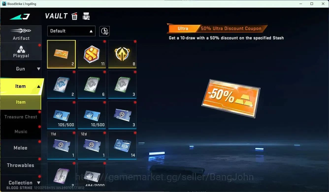 Blood Strike Accounts ASIA | 4 ULTRA STRIKER: RAN, EMMA, NACHO, KRAKEN | image 10