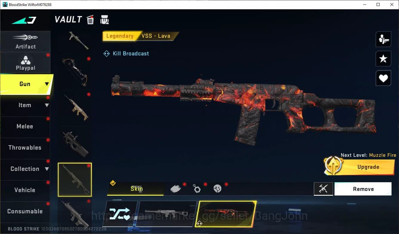 Blood Strike Accounts ASIA|ULTRA=JET|LEGENDARY=M4A1,ORIGIN-12,VSS MORE D image 5