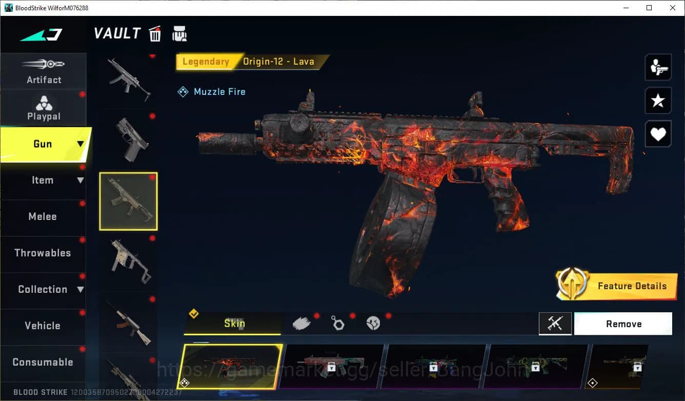 Blood Strike Accounts ASIA|ULTRA=JET|LEGENDARY=M4A1,ORIGIN-12,VSS MORE D image 6