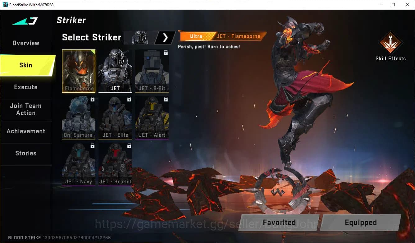 Blood Strike Accounts ASIA|ULTRA=JET|LEGENDARY=M4A1,ORIGIN-12,VSS MORE D image 9