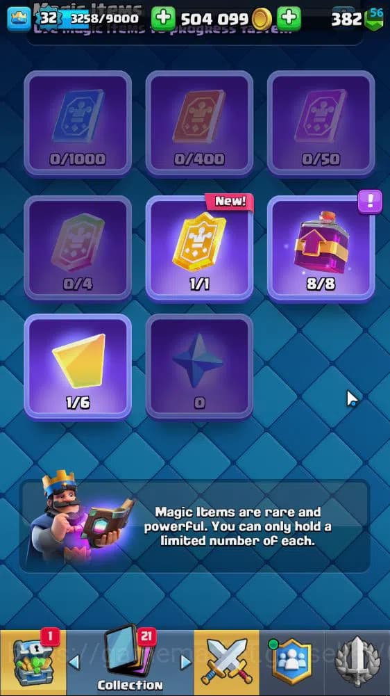 Clash Royale Accounts Lv 32|Trophy 6938|KTL 11|Limited Skin|Card 113|1 H image 4