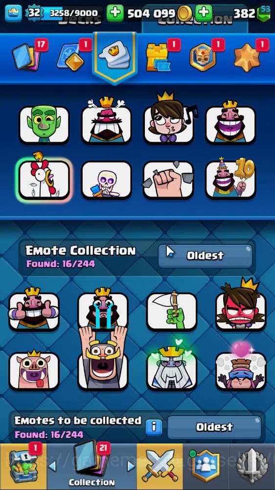 Clash Royale Accounts Lv 32|Trophy 6938|KTL 11|Limited Skin|Card 113|1 H image 7