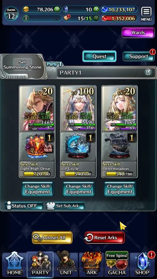 Last Cloudia Accounts GLOBAL | Rank 12 | Ascended Roland, Spirit Maiden image 2