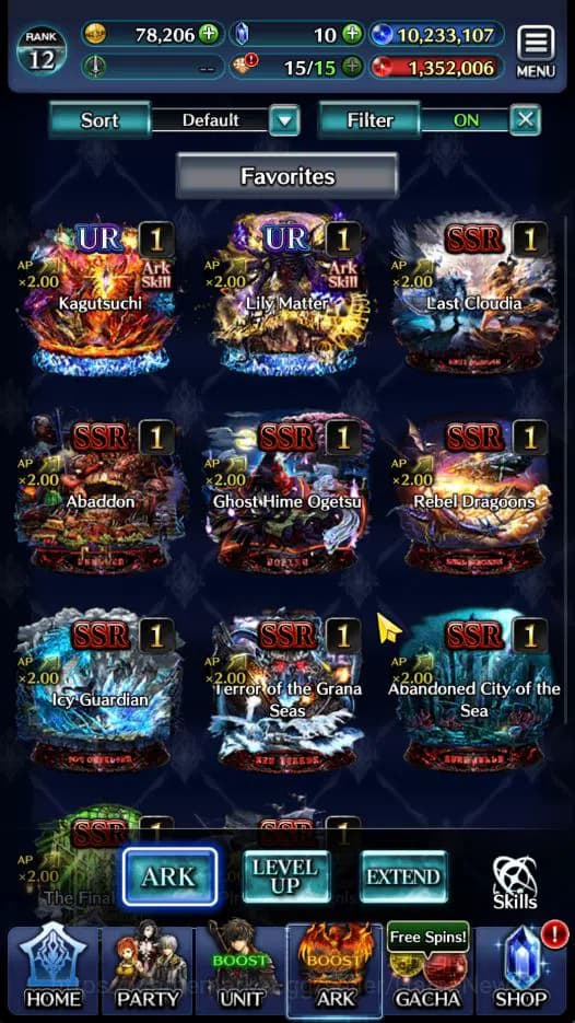 Last Cloudia Accounts GLOBAL | Rank 12 | Ascended Roland, Spirit Maiden image 3
