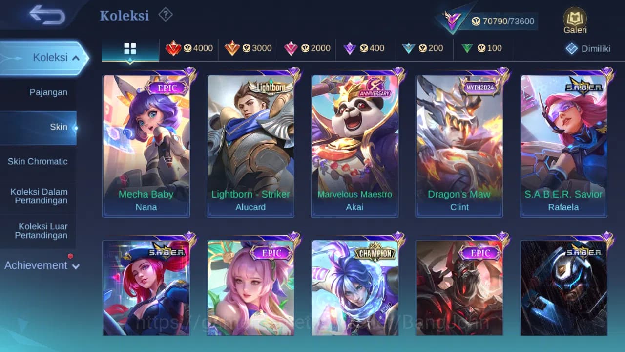 Mobile Legends: Bang Bang Accounts Hero 132 Skin 271 | legend Franco | Ducati Leomord image 5