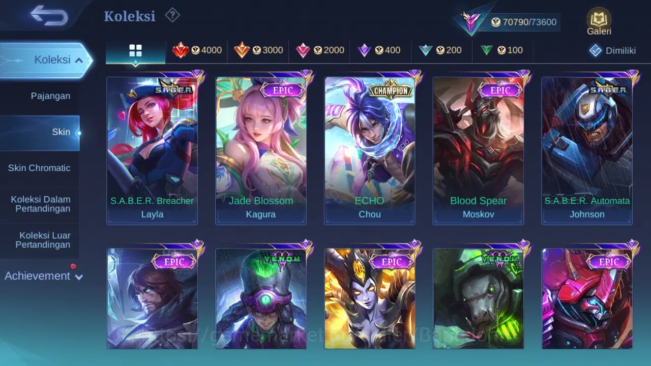 Mobile Legends: Bang Bang Accounts Hero 132 Skin 271 | legend Franco | Ducati Leomord image 6