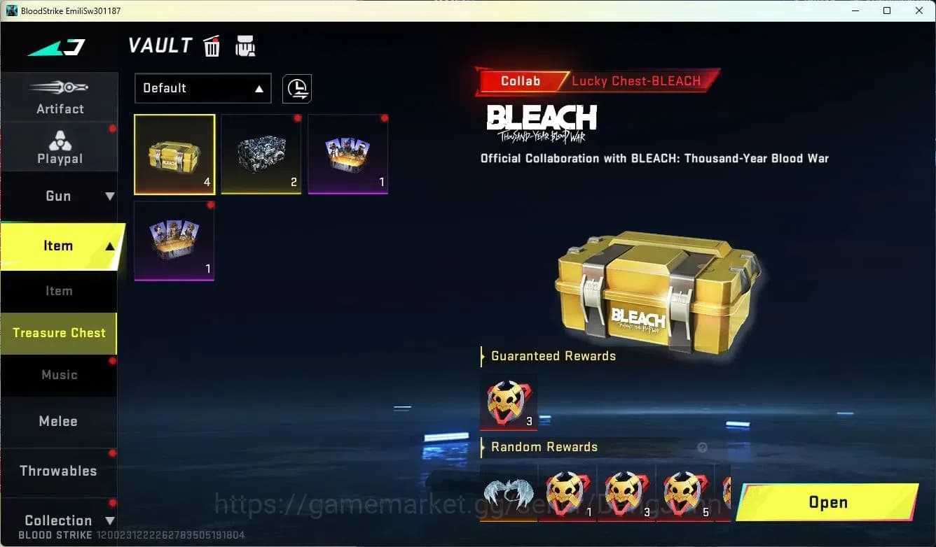 Blood Strike Accounts ASIA| BLEACH Byakuya|AK47 7DS|1 Ultra Gun|1 Legend image 6