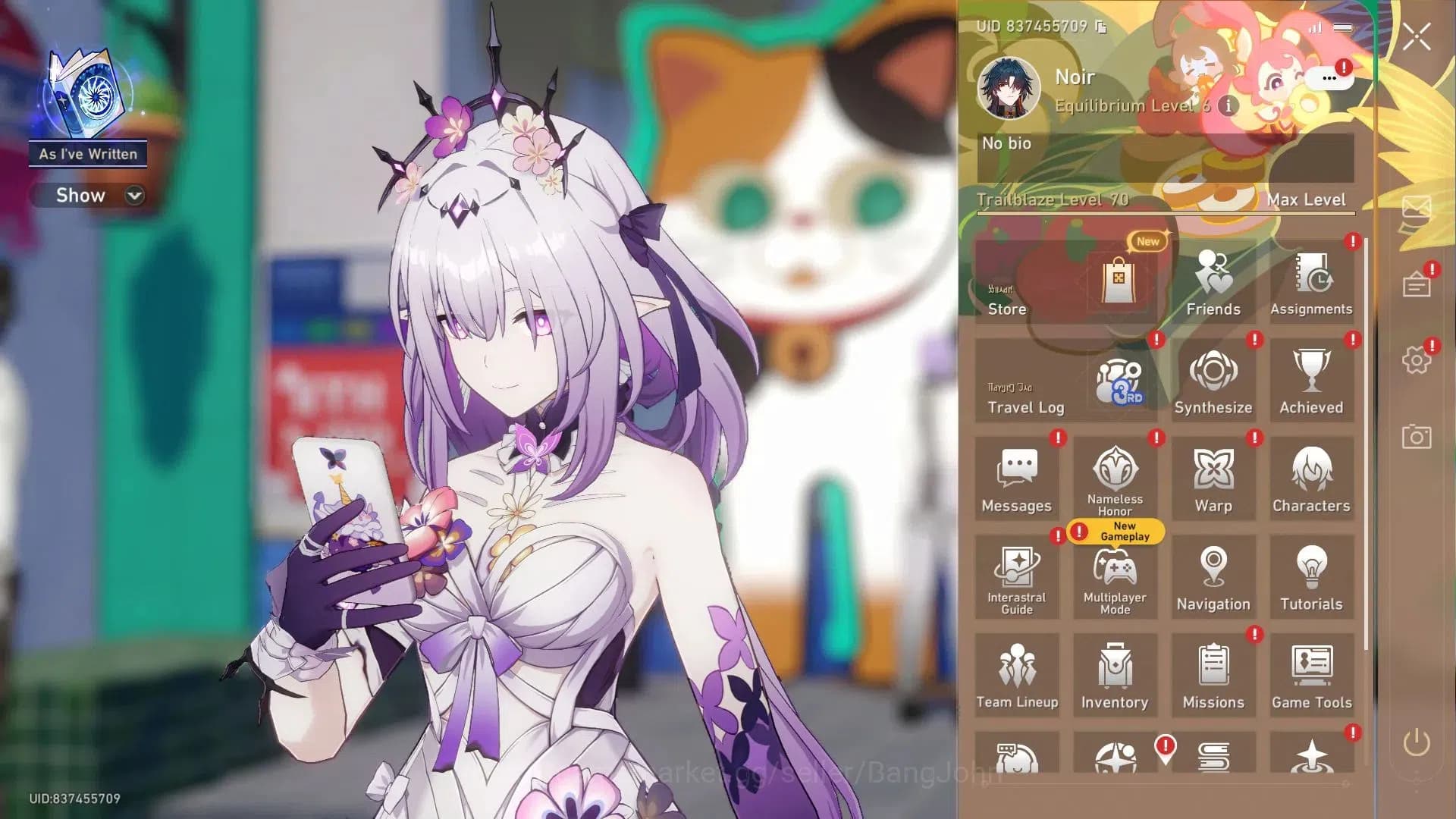 Honkai Star Rail Accounts ASIA| TL70 Max|11 Lim|Castorice L80 (208% CDmg)|Fi image 1