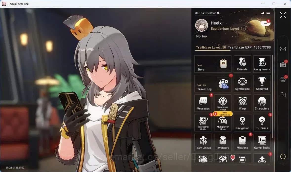 Honkai Star Rail Accounts ASIA | TL 58 | 11 LIMIT | SILVER WOLF | SPARXIE | image 1