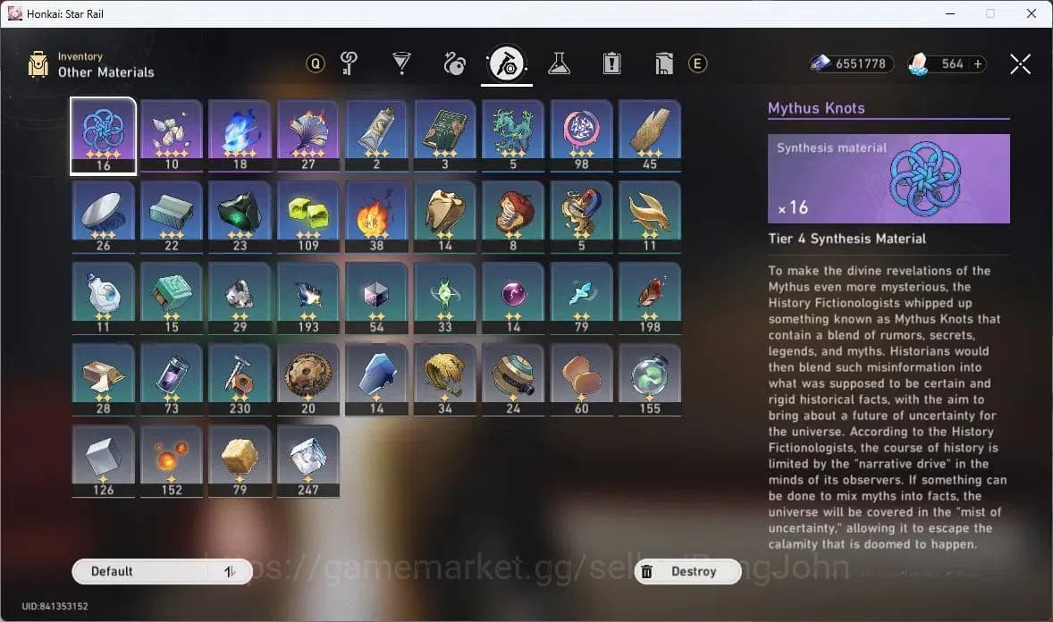 Honkai Star Rail Accounts ASIA | TL 58 | 11 LIMIT | SILVER WOLF | SPARXIE | image 9