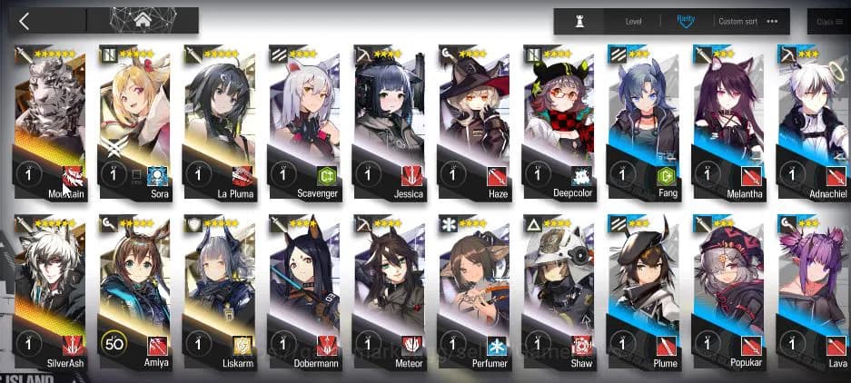 Arknights Accounts Lv 2| 27 Operator |Fresh Starter| Mountain, Silver image 5