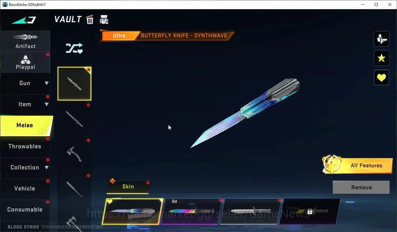 Blood Strike Accounts ASIA|ETERNAL Lv2 KAG6-Dyanamite+MELE BFKnife|9 ULT image 11