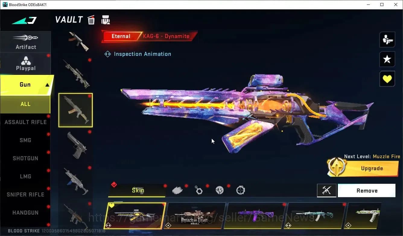 Blood Strike Accounts ASIA|ETERNAL Lv2 KAG6-Dyanamite+MELE BFKnife|9 ULT image 12