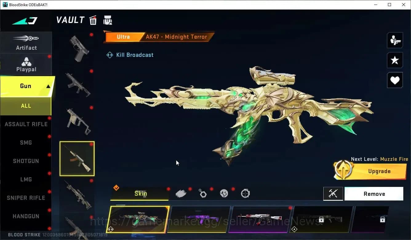 Blood Strike Accounts ASIA|ETERNAL Lv2 KAG6-Dyanamite+MELE BFKnife|9 ULT image 15