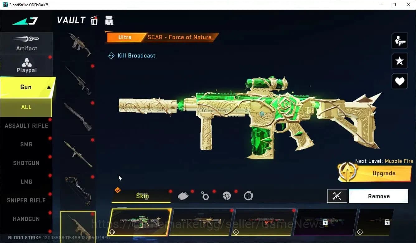 Blood Strike Accounts ASIA|ETERNAL Lv2 KAG6-Dyanamite+MELE BFKnife|9 ULT image 18