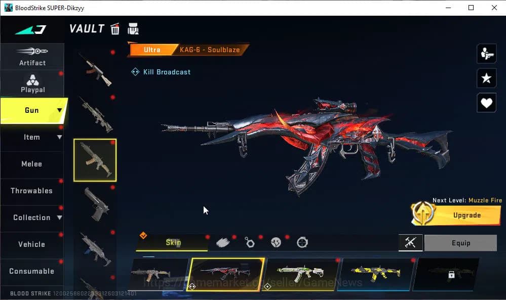 Blood Strike Accounts ASIA|ETERNAL RAN-Rave|12 ULTRA[ETHAN,ZERO,S868,KAG image 11