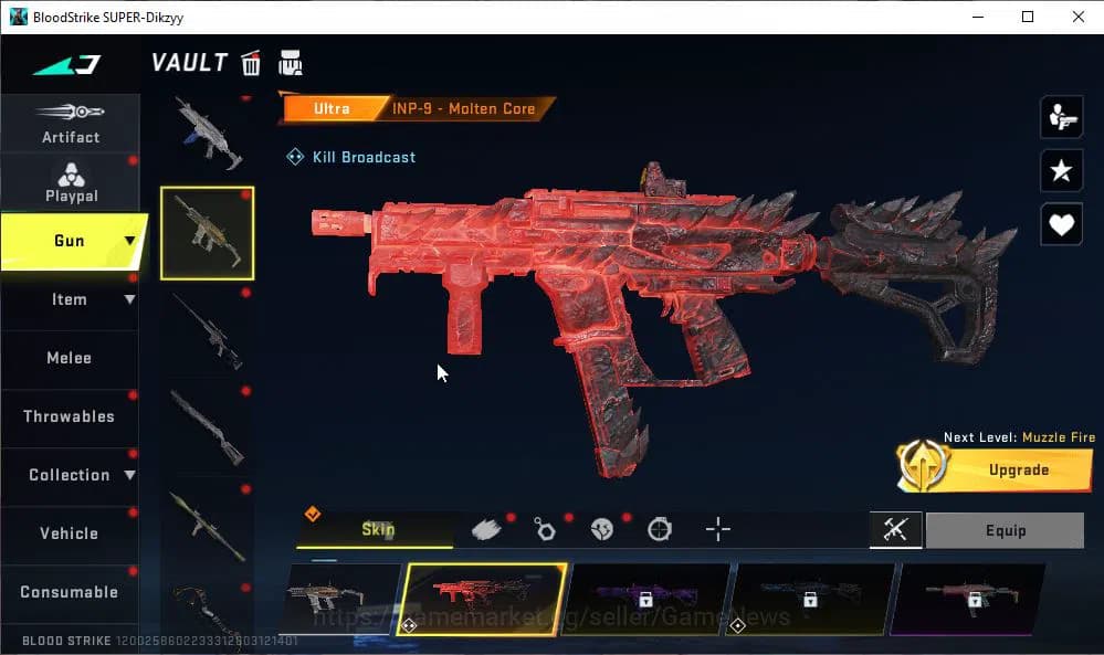 Blood Strike Accounts ASIA|ETERNAL RAN-Rave|12 ULTRA[ETHAN,ZERO,S868,KAG image 13