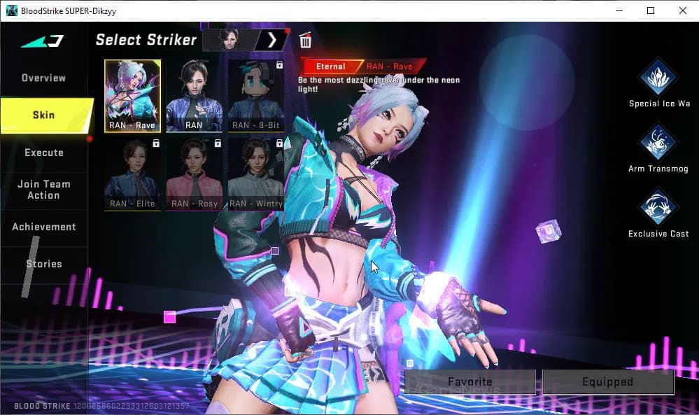 Blood Strike Accounts ASIA|ETERNAL RAN-Rave|12 ULTRA[ETHAN,ZERO,S868,KAG image 2