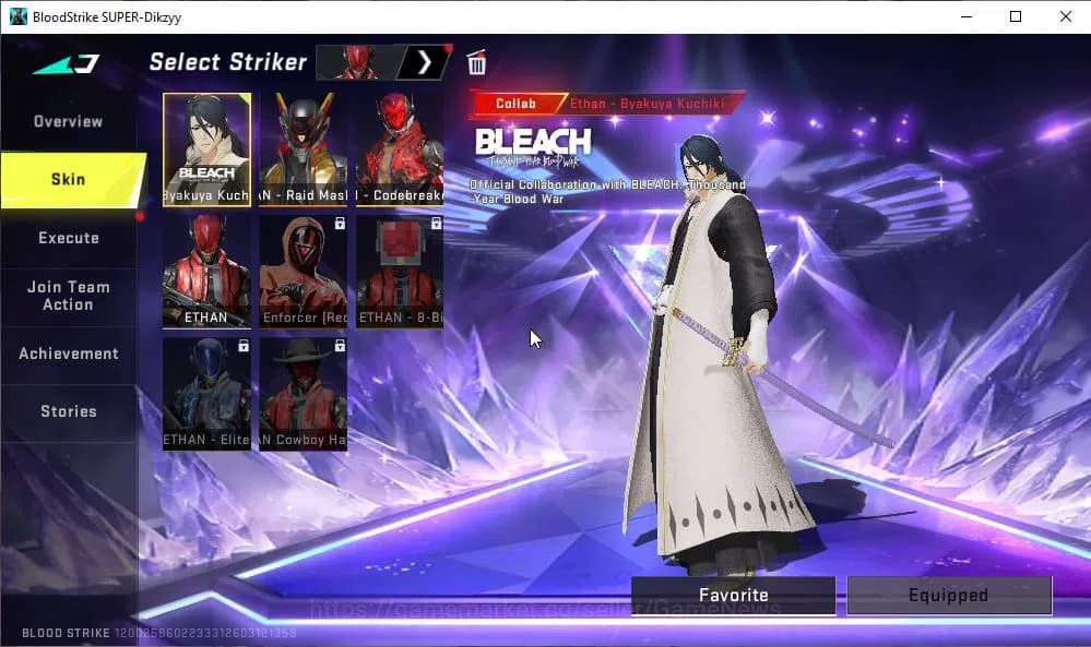 Blood Strike Accounts ASIA|ETERNAL RAN-Rave|12 ULTRA[ETHAN,ZERO,S868,KAG image 3