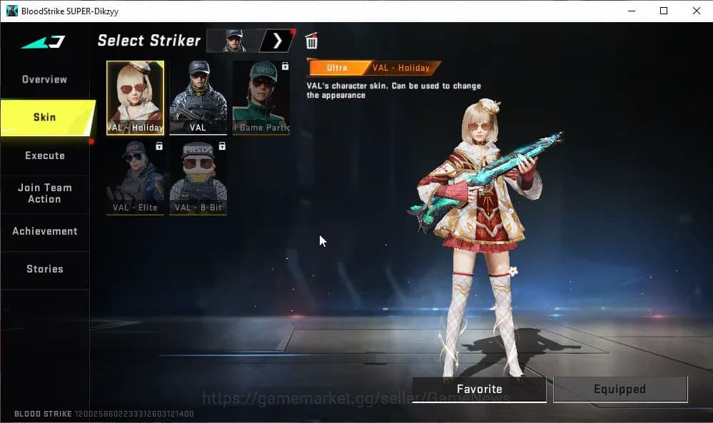 Blood Strike Accounts ASIA|ETERNAL RAN-Rave|12 ULTRA[ETHAN,ZERO,S868,KAG image 8