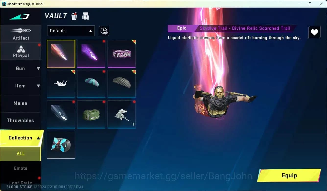 Blood Strike Accounts ASIA | 1 BLEACH Striker | 2 EVA items | 1 Ultra St image 10