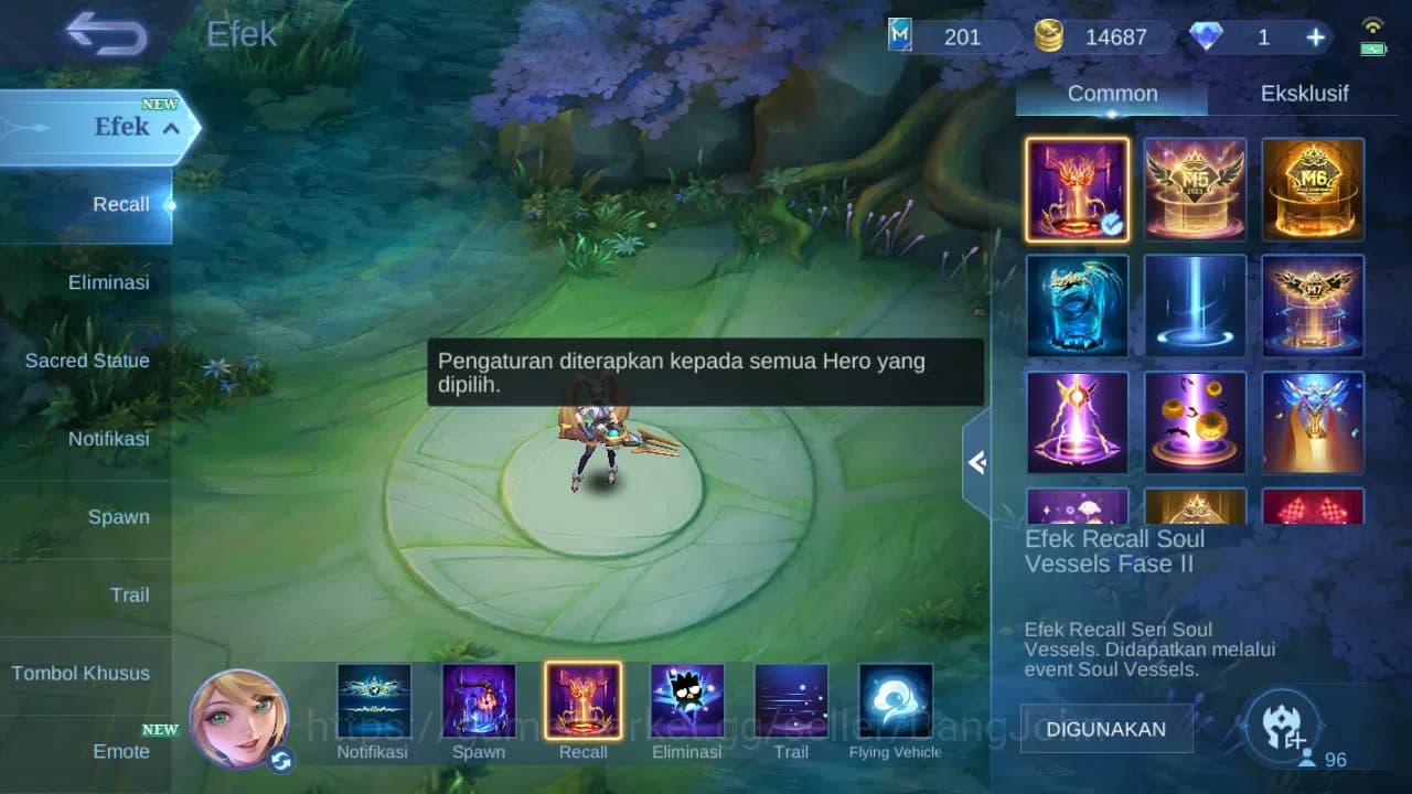 Mobile Legends: Bang Bang Accounts GLOBAL Hero 96 Skin 122 Pace Fanny | Dtamer Valir image 11