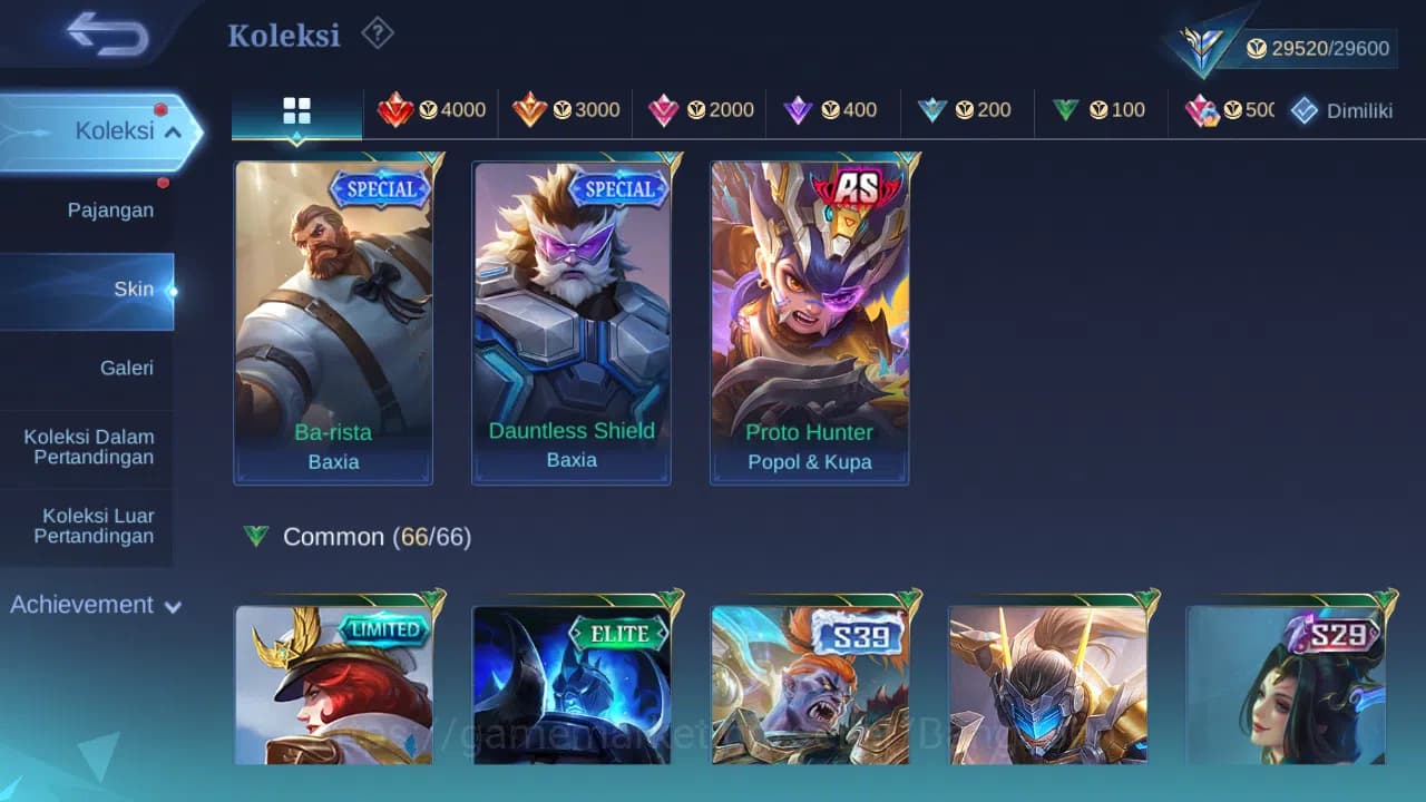 Mobile Legends: Bang Bang Accounts GLOBAL Hero 96 Skin 122 Pace Fanny | Dtamer Valir image 8