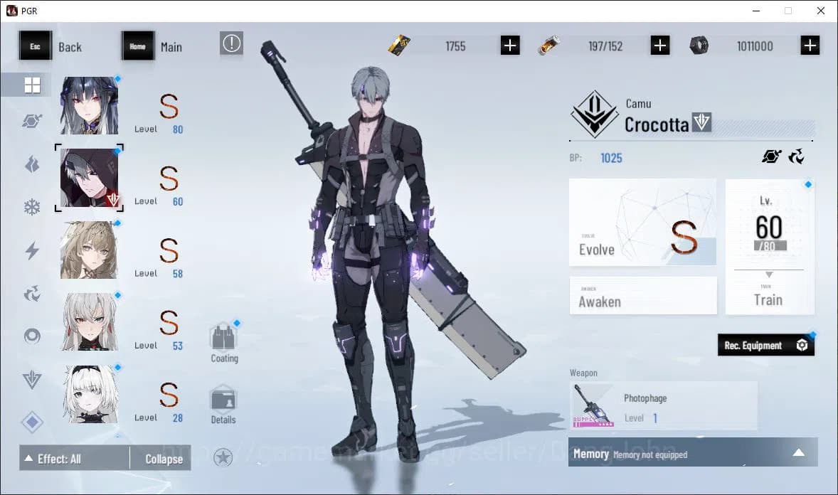Punishing: Gray Raven Accounts EUROPE|Lv 53 | [S Nirvantia,S Crepuscule,S LuciaCW image 13