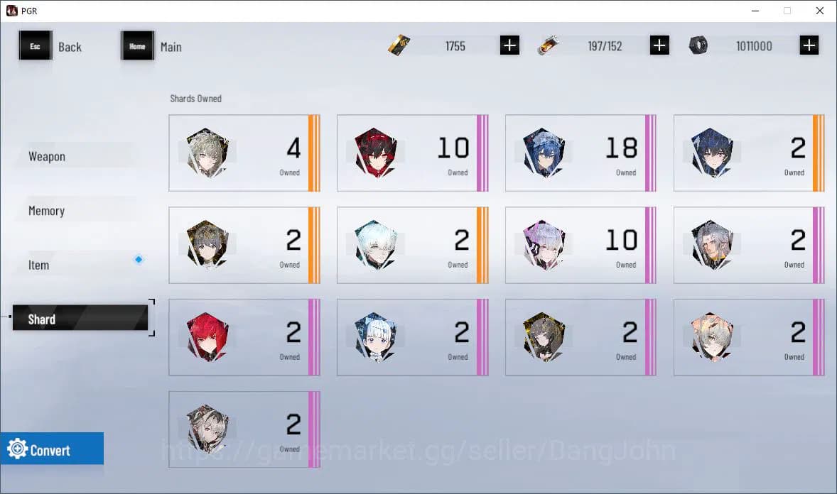 Punishing: Gray Raven Accounts EUROPE|Lv 53 | [S Nirvantia,S Crepuscule,S LuciaCW image 6