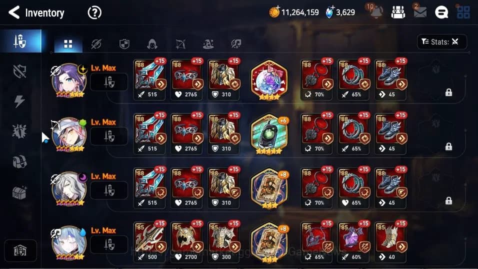 Epic Seven Accounts GLOBAL Unverif|New Era|4 ML(Belian, ALaika, STaeyo image 16