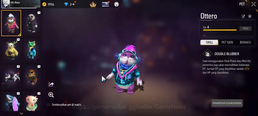 Free Fire Accounts Indonesia| M1887 Mamba GNAW,Peluru Suci | Scythe E image 2