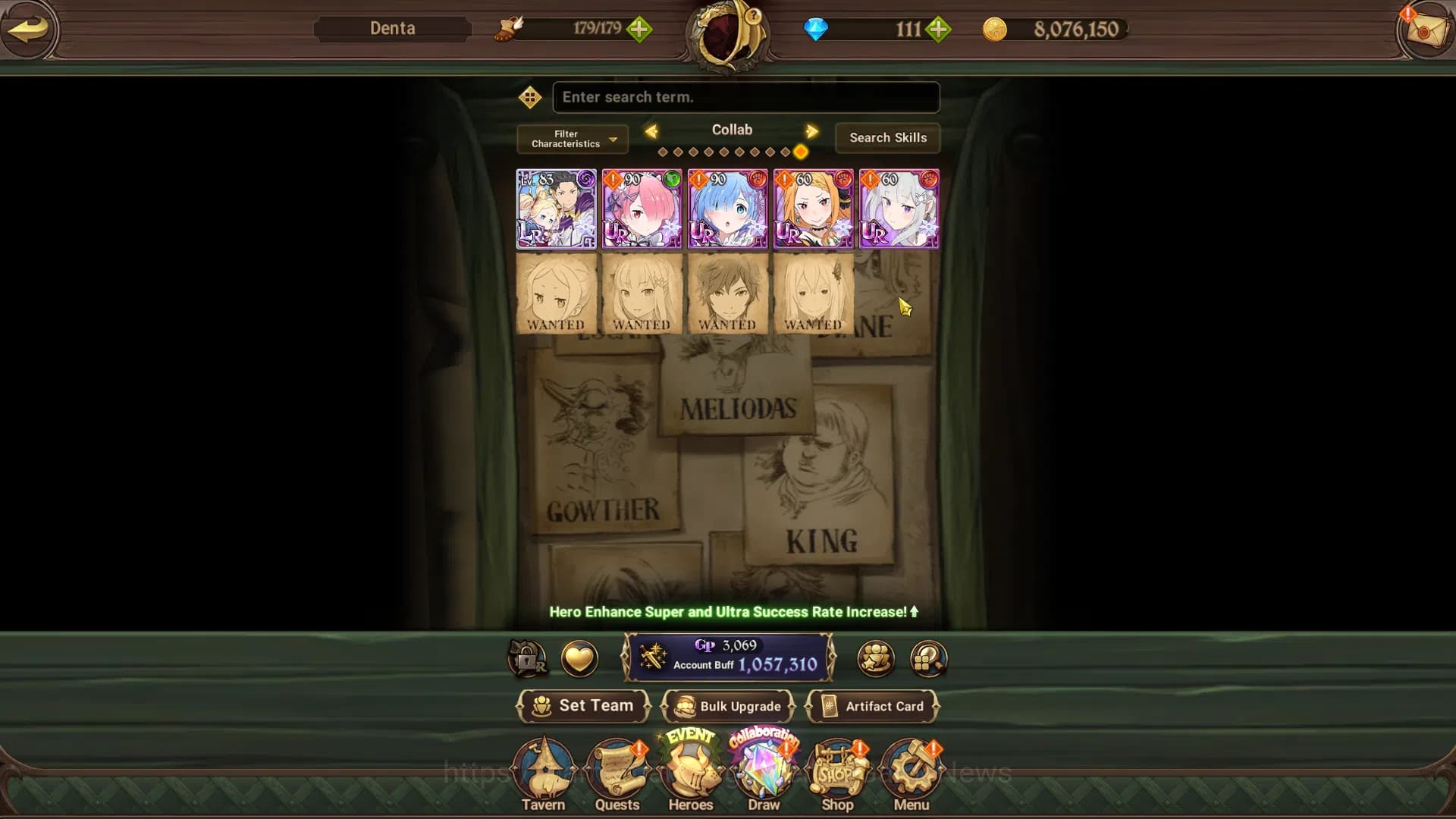 The Seven Deadly Sins: Grand Cross Accounts Global|1,M CC|Chapter4|2LR+4UR+Collab|Helbram,Suba image 16