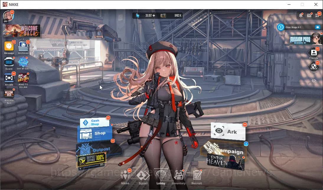 Goddess of Victory: Nikke Accounts Global|9 SSR|SyncLV 100|Privaty,Soline,Biscuit,Etc image 1