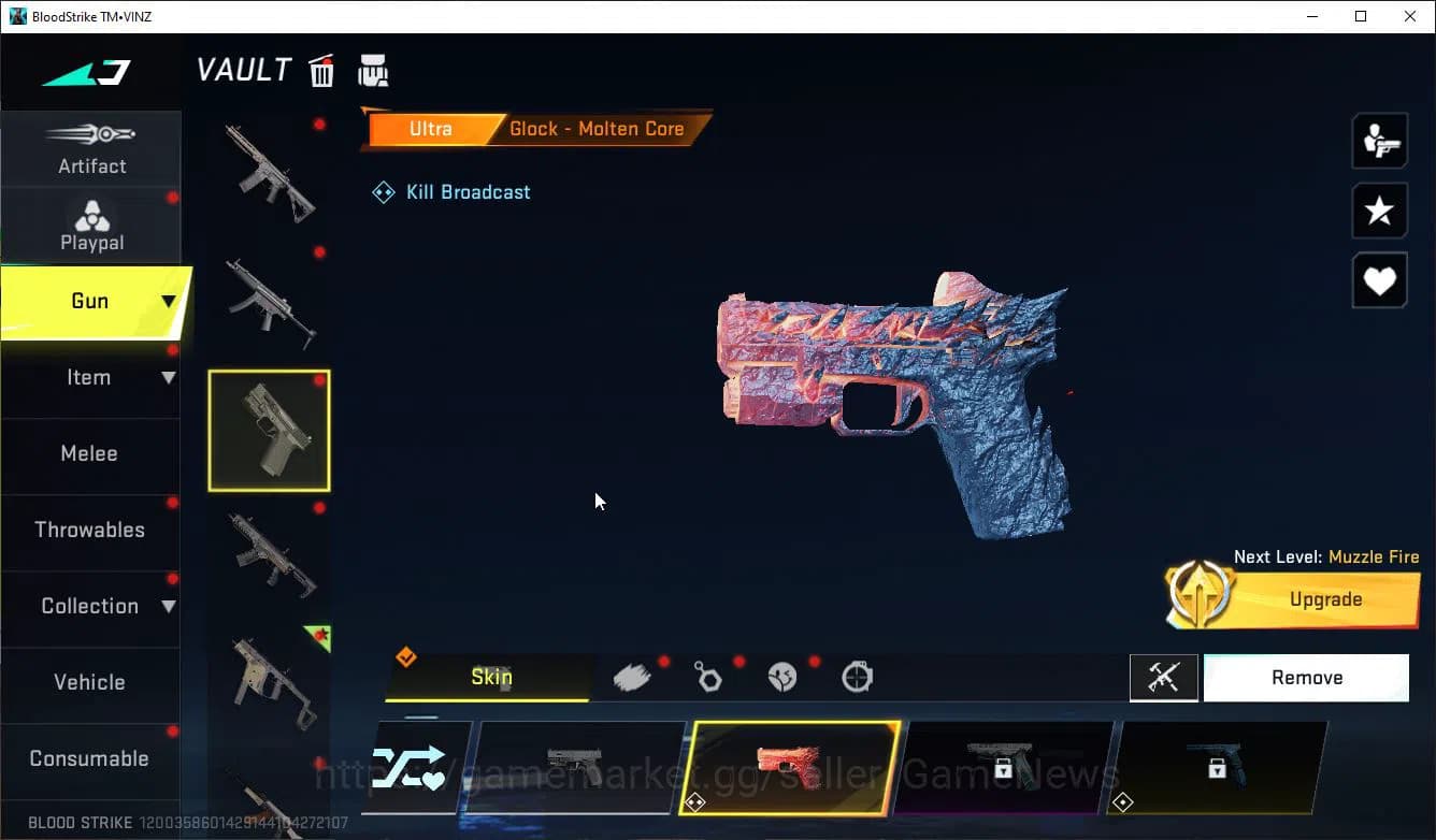 Blood Strike Accounts ASIA|Colab BLEACH Byakuya,EVA(SCAR,MCX)+14 ULTRA(Z image 11