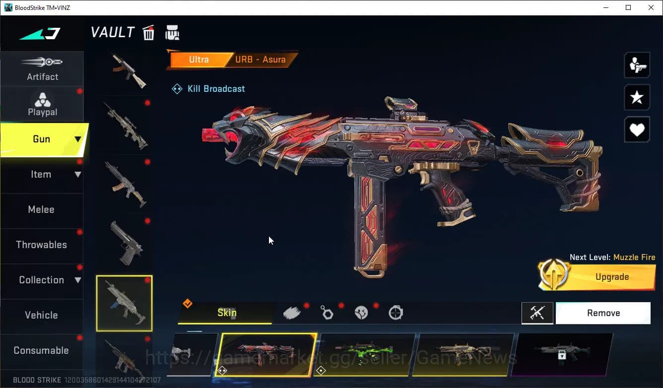 Blood Strike Accounts ASIA|Colab BLEACH Byakuya,EVA(SCAR,MCX)+14 ULTRA(Z image 14